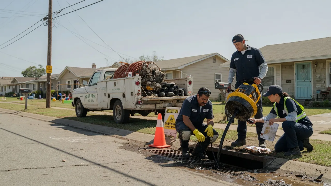Drain Cleaning in Roans Prairie, TX near me